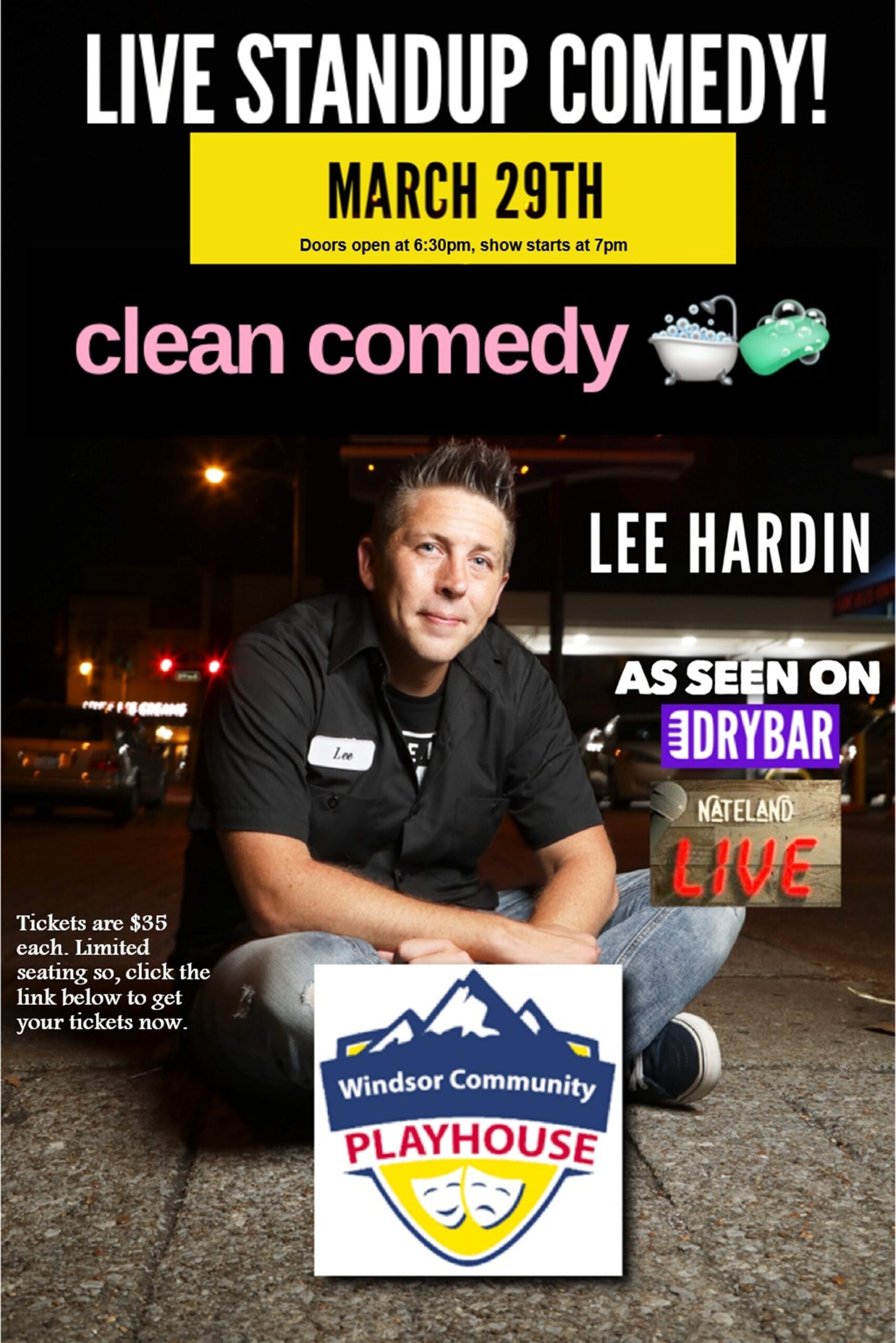 Lee Hardin Poster for Website